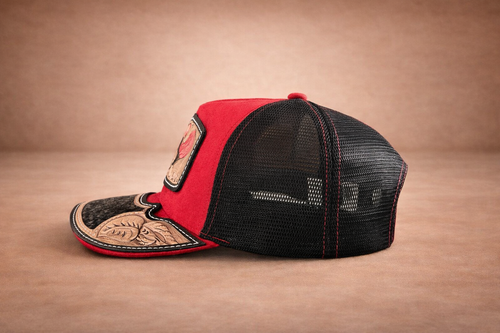 Cuero Santo Gallo Real Cap