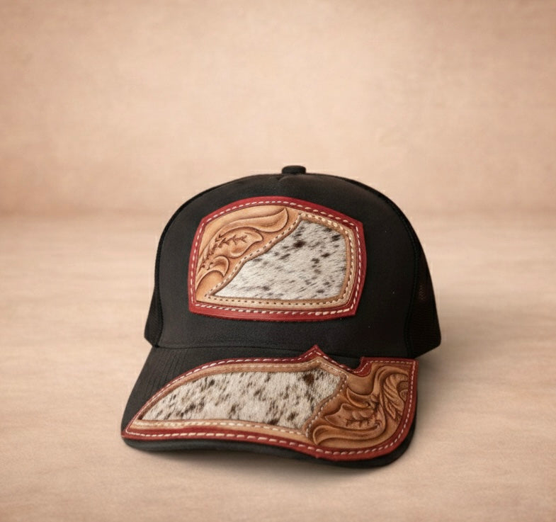 Cuero Santo Toro Blanco Cap